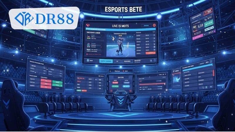 Các loại hình cược E-sports tại DR88 phổ biến hiện nay