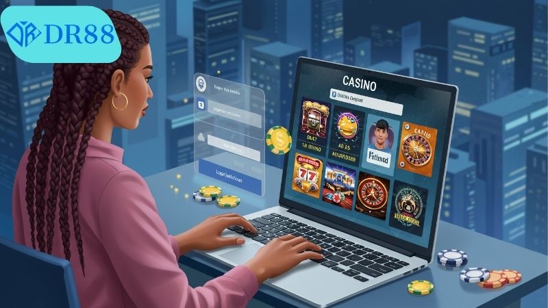 Hướng dẫn cách đăng nhập và mẹo đăng nhập casino DR88 dễ dàng