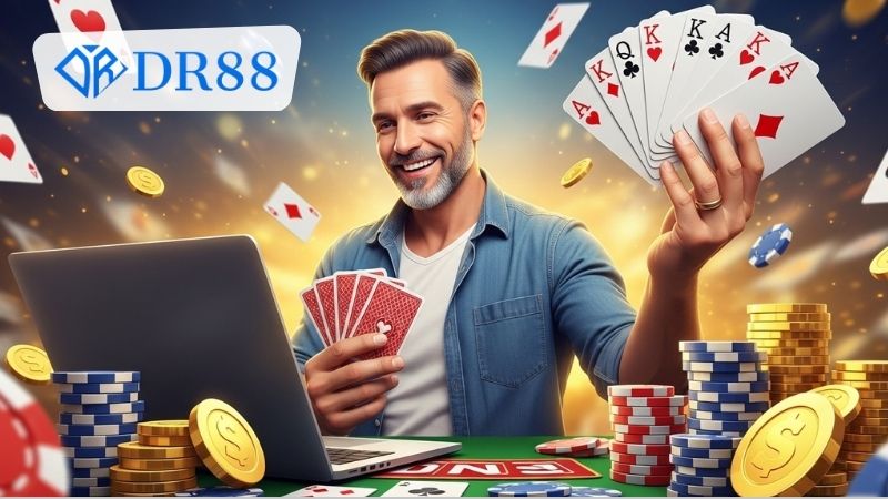 Trải nghiệm Poker trực tuyến DR88 với giao diện chuyên nghiệp
