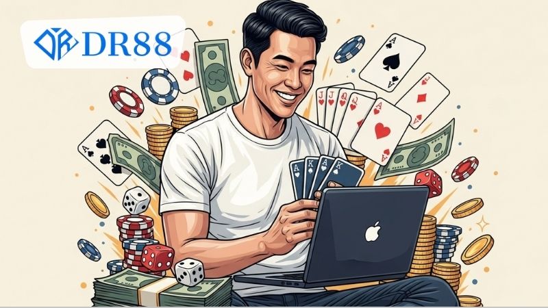 Poker trực tuyến DR88 phù hợp với mọi trình độ