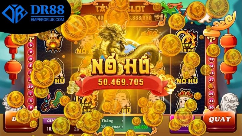 Điều kiện rút thưởng từ quay hũ đổi thưởng DR88